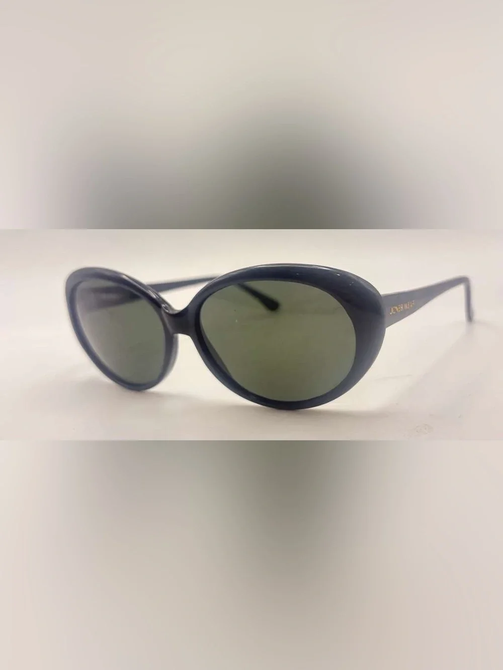 Jones Wear Black Oval Sunglasses Frames Only